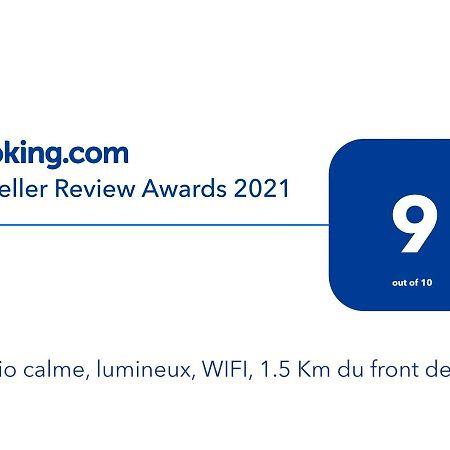 شقة Studio Calme, Lumineux, Wifi, 1.5 Km Du Front De Mer سان نازير المظهر الخارجي الصورة