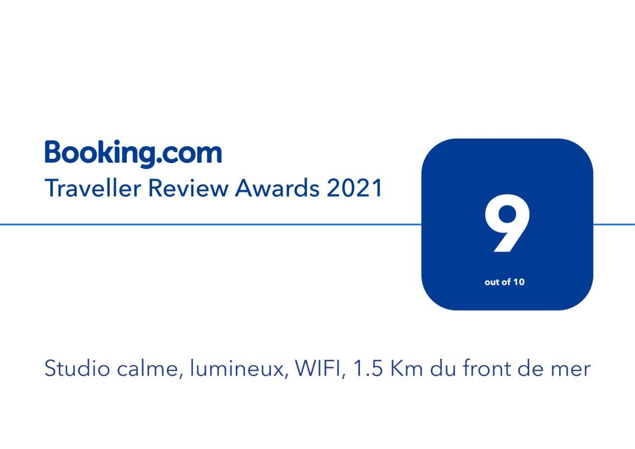 شقة Studio Calme, Lumineux, Wifi, 1.5 Km Du Front De Mer سان نازير المظهر الخارجي الصورة